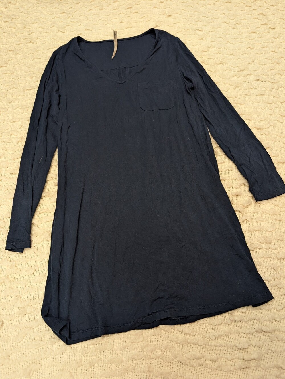 Soma Cool Nights Long Sleeve Sleepshirt Small
